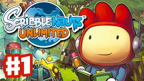  Scribblenauts Unlimited: 想像力を解き放つ、無限の可能性を秘めたノート！