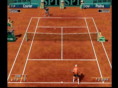 Virtua Tennis なので、あなたは現実の世界のテニスコートで戦えます！